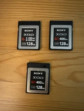 Sony XQD Memory Card 128GB G Series