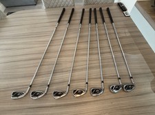 Taylormade M4 Irons 4-PW Stiff Flex Left-Handed Golf Clubs.