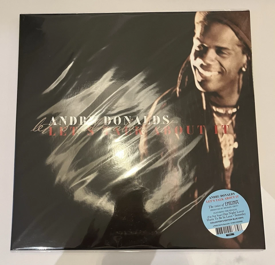 Andru Donalds | Let's Talk About It | Limited Turquoiuse Vinyl | 2025 | Enigma - Bild 2 von 4