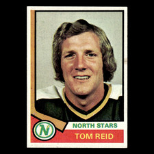 Tom Reid #52 1974 Topps Minnesota North Stars Hockey Card NHL EX