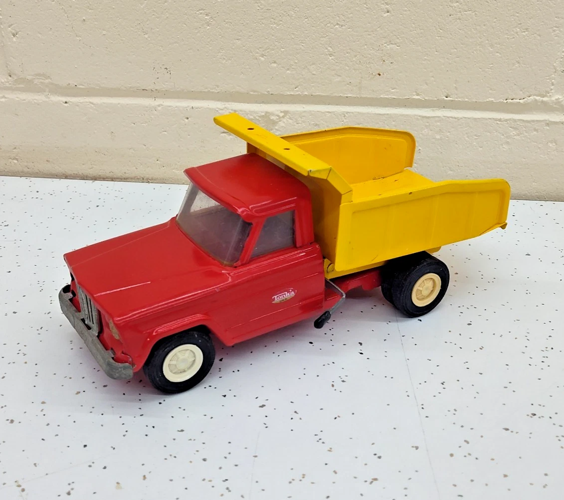 Tonka Jeep ブリキ ミニカー トレーラー付き Tonka Jeep Diecast Dump Trucks for sale | eBay