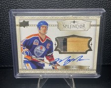 2022 Splendor Hockey Mark Messier /36 #SP-MM - Game Used Stick! (AU, MEM)