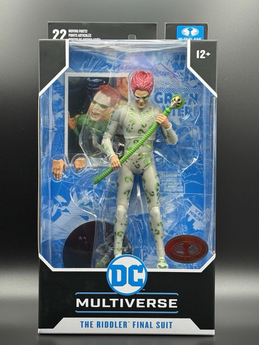 Figurine The Riddler (Final Suit) Platinum McFarlane - Batman Forever - 15 Cm