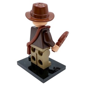 LEGO&reg; Indiana Jones Minifigure with Whip & Bag - Set 7624 - NEW