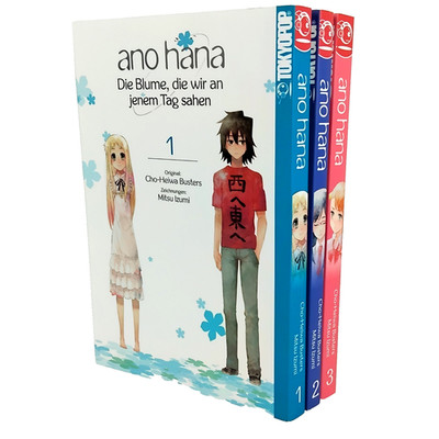 Ano Hana Manga Band 1-3 Deutsch Zustand: Gut Tokyopop