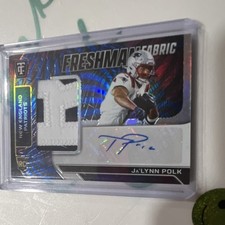 Panini 2024 Totally Certified Ja'Lynn Polk Rookie Patch Auto /15 Patriots