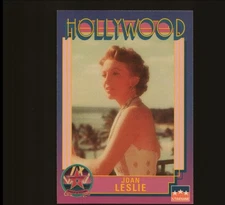 1991 Starline Hollywood Walk of Fame Joan Leslie #202