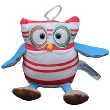datalog Werbemittel Eule Kuscheltier Pl&uuml;schtier 15 cm gebraucht