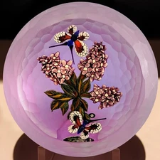 William Manson Lilacs With Butterflies