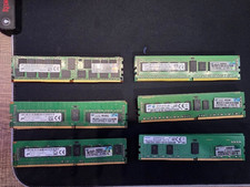 Lot of 15 DDR4 ECC Registered Server Memory Modules   Micron / Hynix / Samsung