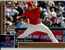 Kevin Jepsen 2009 Upper Deck First Edition Baseball Los Angeles Angels