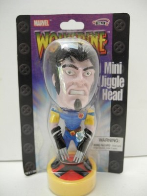 Marvel Wolverine Mini Jiggle Bobble Head 2003 EM Entertainment Merchandisers NEW