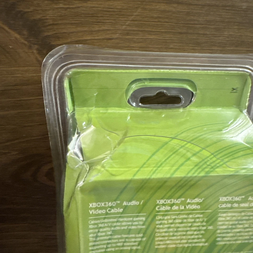 OEM VGA AV CABLE for XBOX 360 - NEW Sealed  - Image 3 of 4