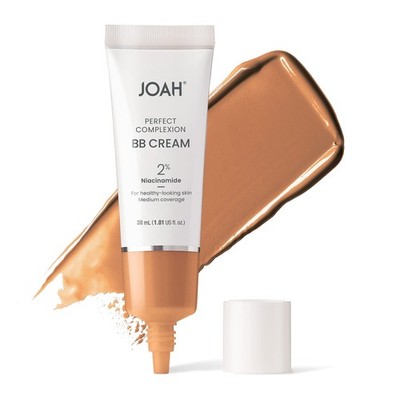 JOAH Beauty Perfect Complexion BB Cream with Hyaluronic Acid and Niaciminade,...