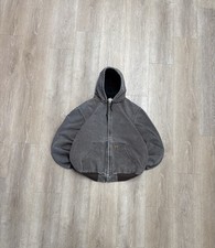 Vtg Carhartt Thermal Lined Hooded Active Jacket Chestnut J25 CHT Men s XL