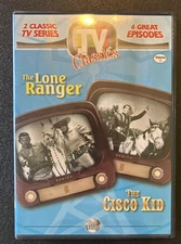 TV Classics The Lone Ranger The Cisco Kid (DVD, 2002) Volume 1