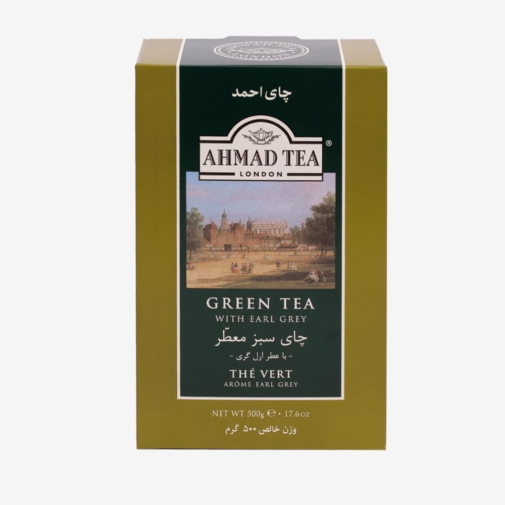 Green Tea, Earl Grey Loose Tea, 500 Gram