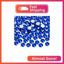 Jollin 2880pcs Flatback Rhinestones Glue Fix Crystal Glass Diamantes Gems for Cr
