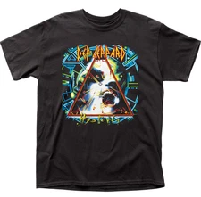 Def Leppard Hysteria T-Shirt – Men’s Classic Rock Band Tee Black S–4XL