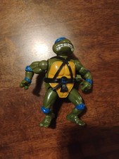 Teenage Mutant Ninja Turtles Sword Slicing Wacky Action Leonardo Playmates 1990