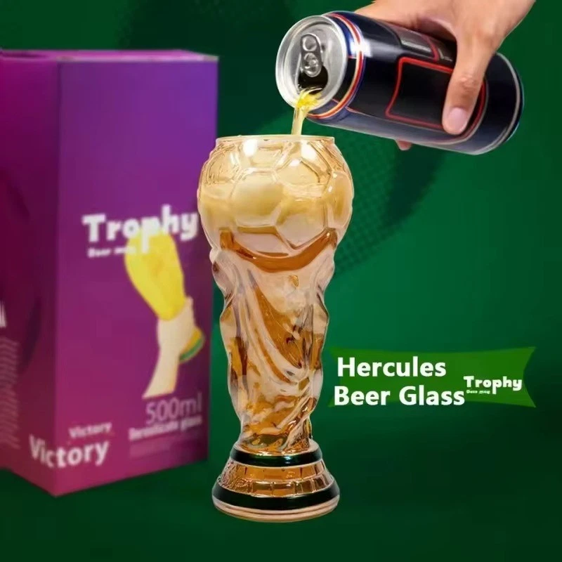 Fußball WM 2026 Bierglas Pokal Glas Fan Geschenk Bar Deko Glas - Bild 1 von 4