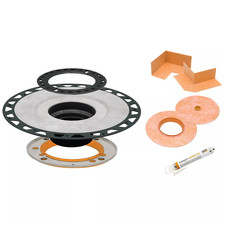 Schluter Kerdi-Drain Adaptor Flange Kit 7-1/2" ABS KDA7FLKABS