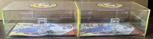 2 Vintage TY Beanie Babies Official Club Collectors Card Storage Boxes 1999 NEW