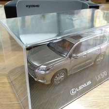 KYOSHO 1/43 Lexus LX570 Sonic Titanium Metallic Model Car Rare Discontinued Box