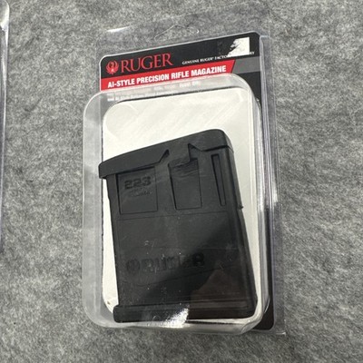 Ruger Scout Magazines 223 Rem/5.56x45mm Fits Precision/Scout Black AI 10rd 