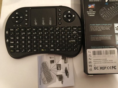 Mini Wireless i8 Tastatur Keybord mit Touchpad PC Smart TV