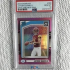 2024 Donruss Rated Rookie Jayden Daniels🔥 Optic Preview Pink #389 PSA 10🔥📈