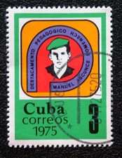 sCUBA Sc# 2022 MANUEL ASCUNCE DOMENECH Educación 1975 usado cto