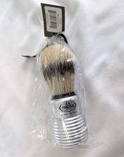 Boar Bristle Shave Brush with Aluminum Handle Made in Italy