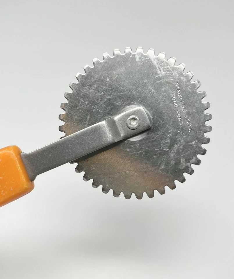 Cortador de pastelería giratorio vintage margaritas margarita boho años 70 decoración Hong Kong Groovy MCM Foto 4 de 4