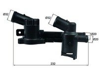 Mahle Thermostat, KüHlmittel TH 52 FüR Audi Seat Skoda VW