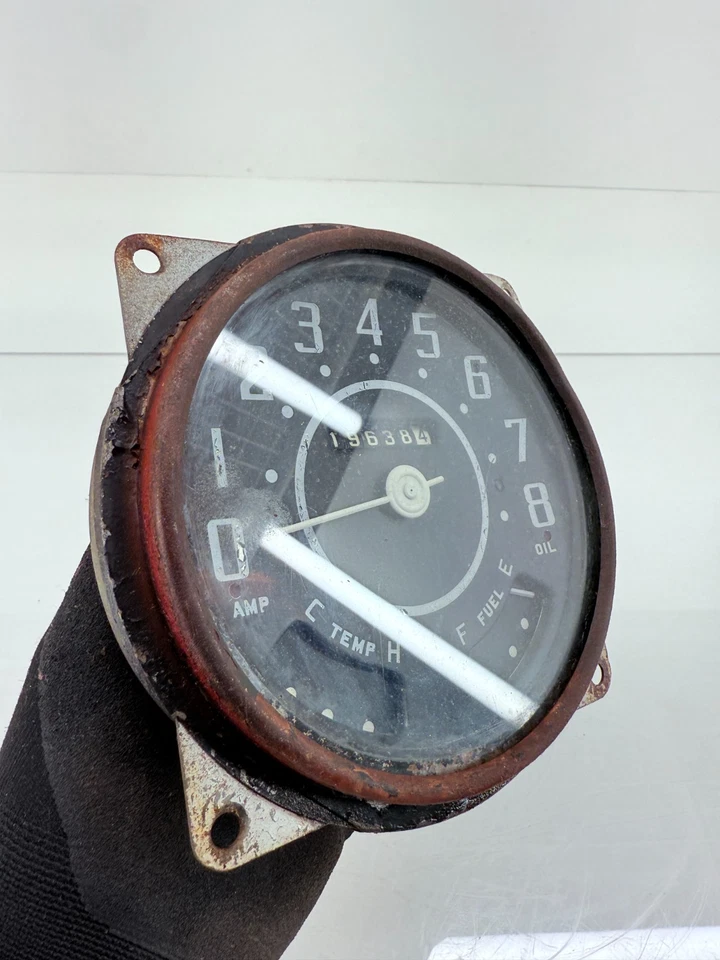 Medidores de velocímetro Cluster CJ5 CJ6 1956 1957 OEM CJ 80 mph C36-8 Foto 4 de 4