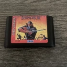 Shinobi III 3 Return Of The Ninja Master Sega Genesis Authentic and Tested Loose