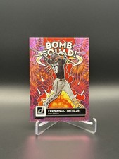 2022 Panini Donruss FERNANDO TATIS JR. #BS-5 Bomb Squad Pink Fireworks SD Padres