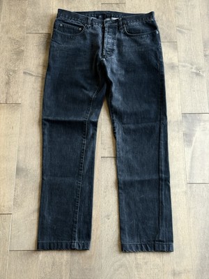 Archive Dior Homme X Hedi Slimane Faded Black Jeans 33 X 30 RARE