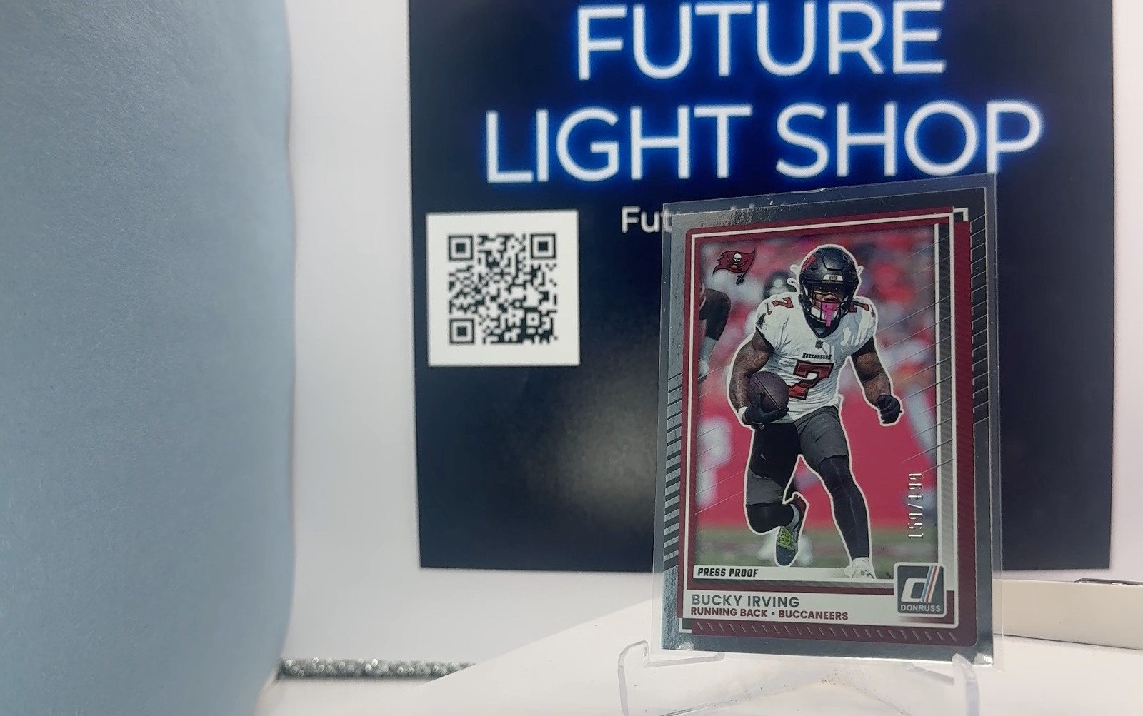 2025 Donruss #107 Bucky Irving Press Proofs Silver #/199