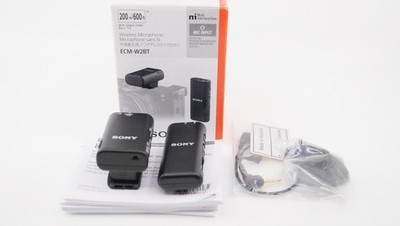 Sony ECM-W2BT Mikrofon Schwarz - inkl. 19% MwSt.