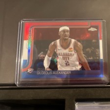 Topps Chrome Shai Gilgeous-Alexander Oklahoma City Thunder Basketball Card #141