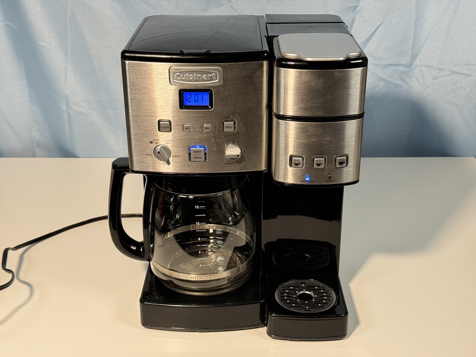 Cuisinart SS-15 Coffee Center 12-Cup Drip & Single Serve Brewer Stainless