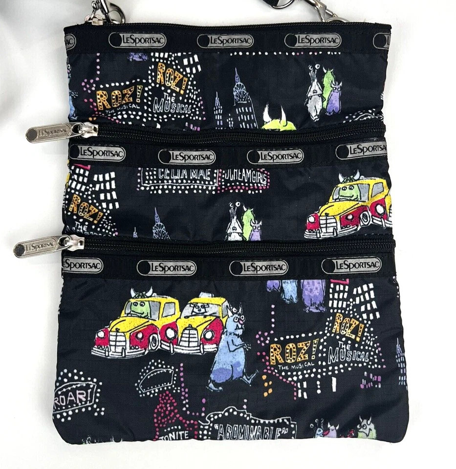 LeSPORTSAC CROSSBODY BAG MONSTERS Inc. PIXAR DISNEY KASEY - Image 3 of 4