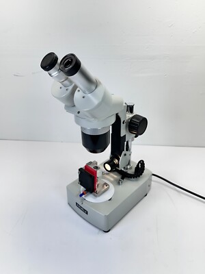 Meiji Techno EMT  Dual Power Stereo Microscope - As Is
