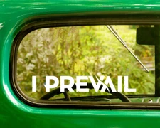 2 I PREVAIL BAND DECAL Bogo Stickers For Car Truck Window Bumper Laptop