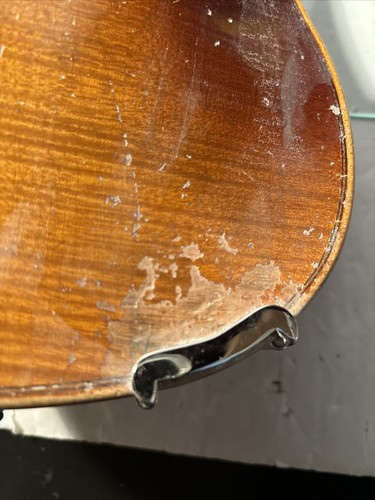 Old Violin Nicolaus Amatus Cremonen Fil ac Antonij Nepos Facit Germany Ebony Woo - Picture 16 of 24