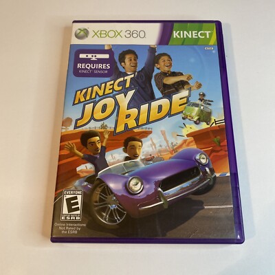 Kinect Joy Ride (Microsoft Xbox 360, 2010) COMPLETE!