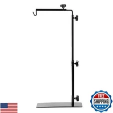Simple Deluxe Reptile Lamp Stand, Adjustable 15"-36" Floor Light Holder Stand