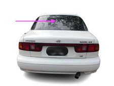 Fits: 1989-1994 Hyundai Sonata 4 Door Sedan Rear Window Back Glass